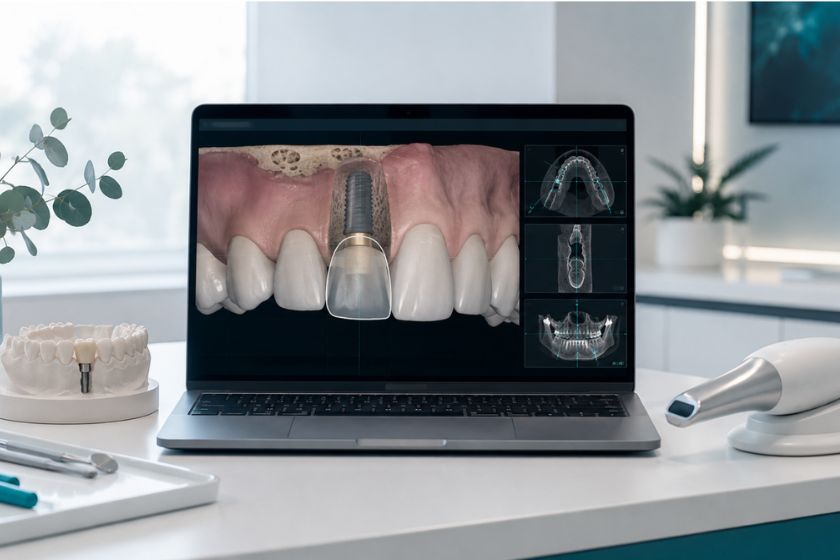 Implantes en zona estética: qué valorar si falta un diente
